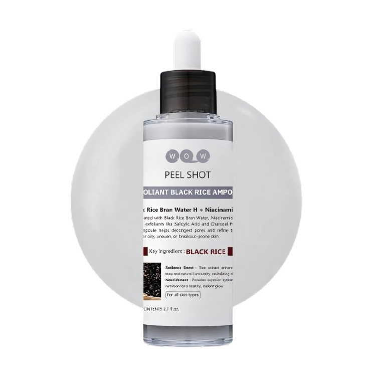 Peel Shot Glow Rijst Ampul Duo door Wowgood